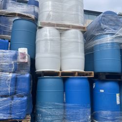 Food Grade Poly Barrels 55 Gal Drum