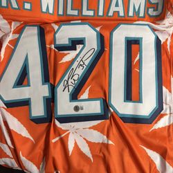 Get ready 420 with Ricky Williams autograph