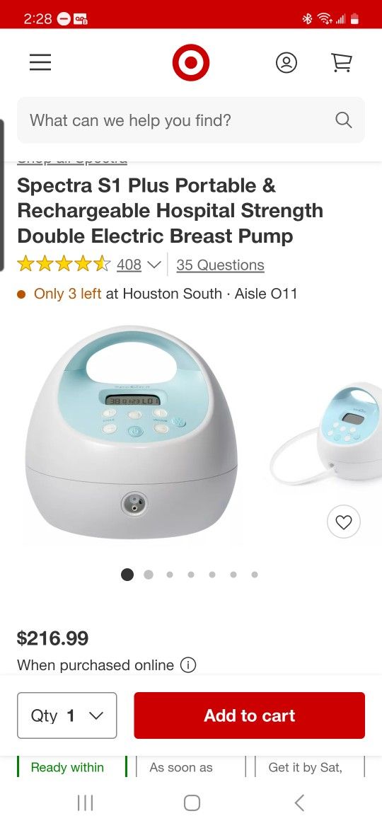 (New) Spectra Electric Breast Pump