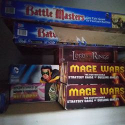 Various Boardgames