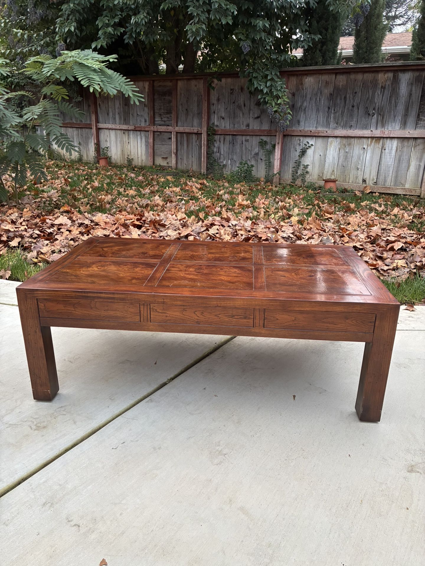 Solid Wood Coffee Table