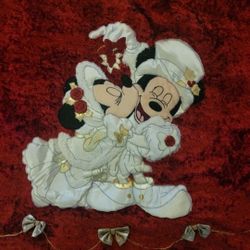 Disney Christmas Tree Skirt Mickey And Minnie  Original from the Disney Store