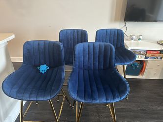 Velvet Bar Stools