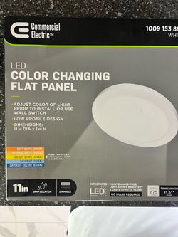 Led Color Changing Flat panel