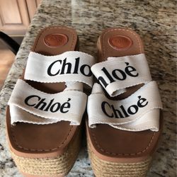 Chloe Wedge Sandals 