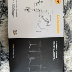MODEL-H180 MONITOR MOUNT 17"-27"