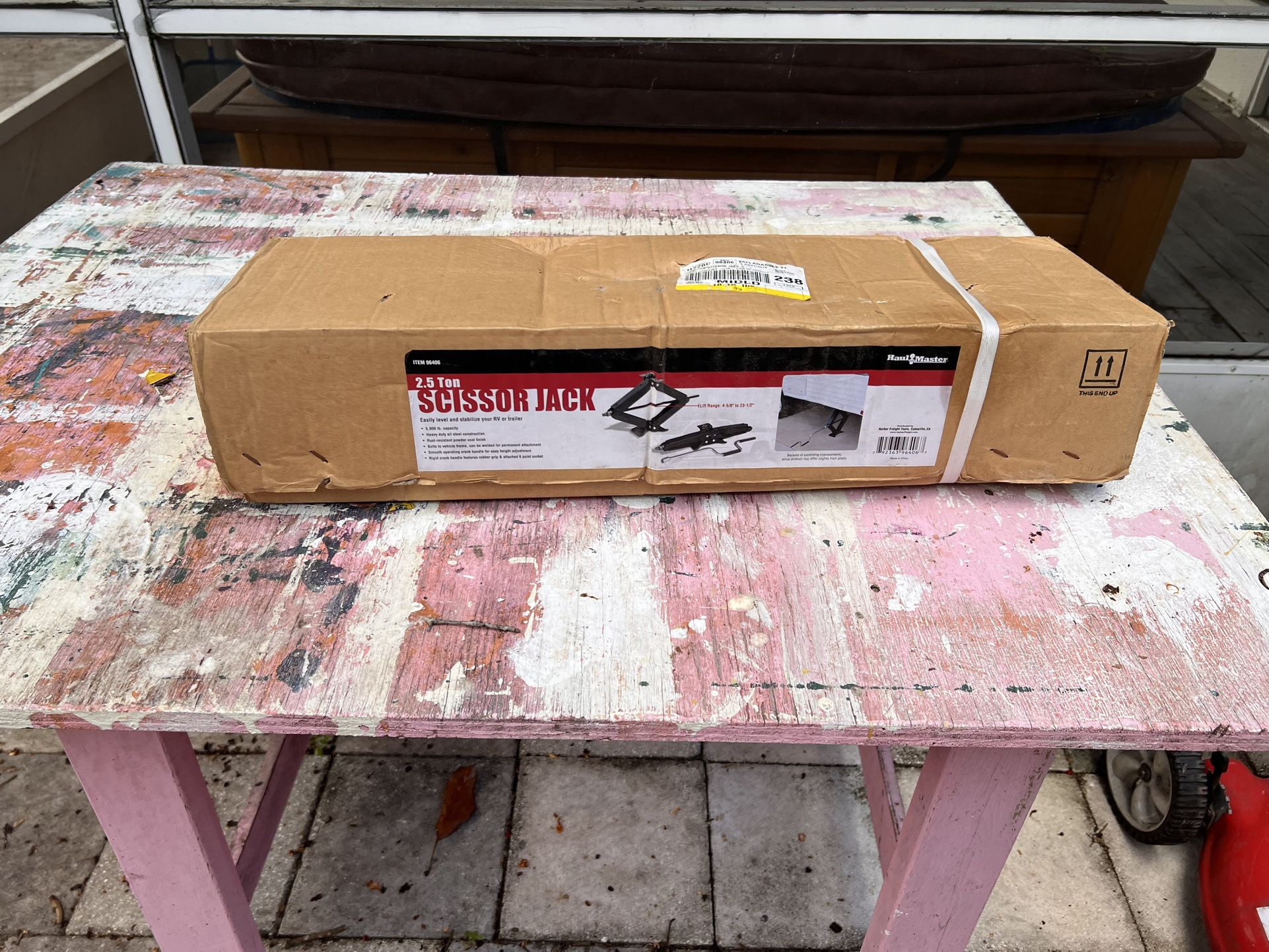 2.5 Ton Scissors Jack
