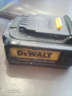 DeWalt lithium battery 20v