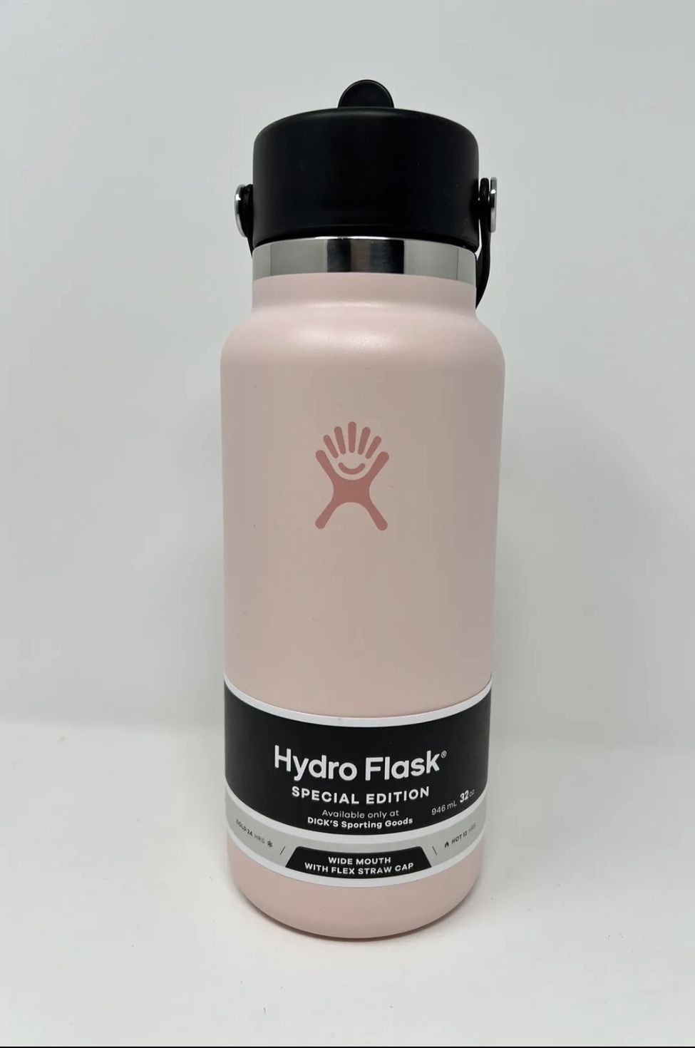 Powder Coated Hydro Flask(32oz/960ml,Common Blank,Red+Orange+Blue)