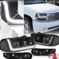 GMC Yukon Denali New Headlights 