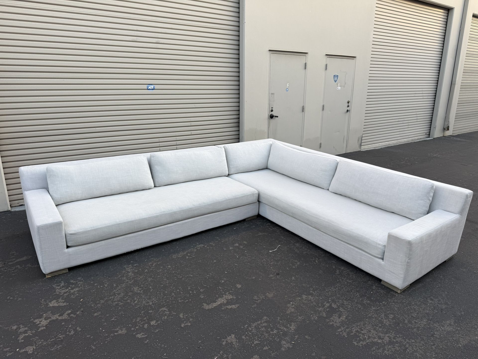 Modena Restoration Hardware Sectional Couch