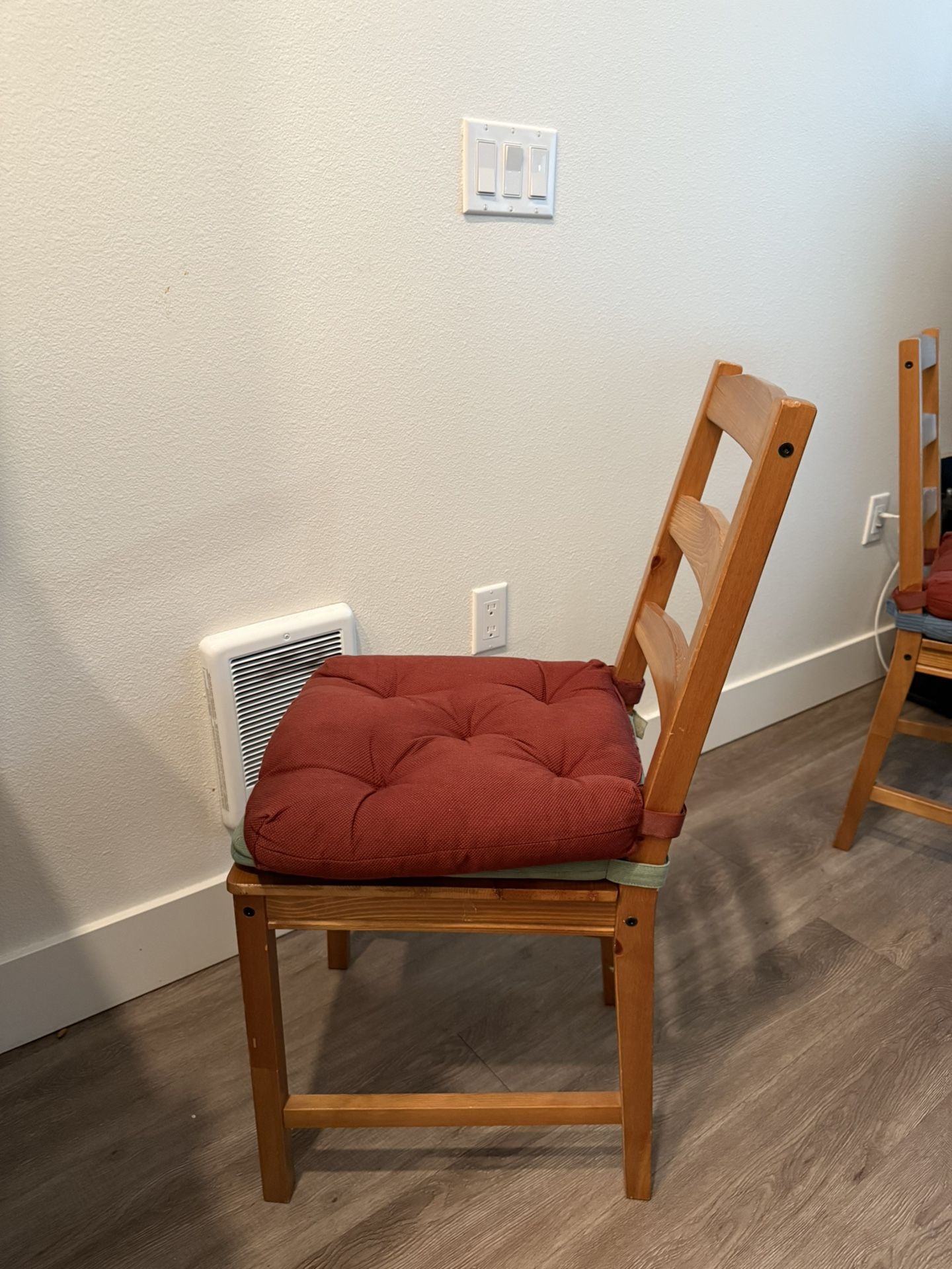 Ikea Brown Chair With Cushion