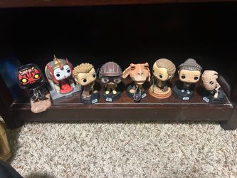 Star Wars Funko pop episode 1 set of 8 figurines.   New out of box
