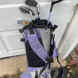 Girls Left Hand Golf Set