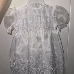 Baby Girls Baptism Dress 