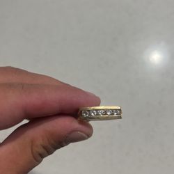 14kt Diamond Mens Ring