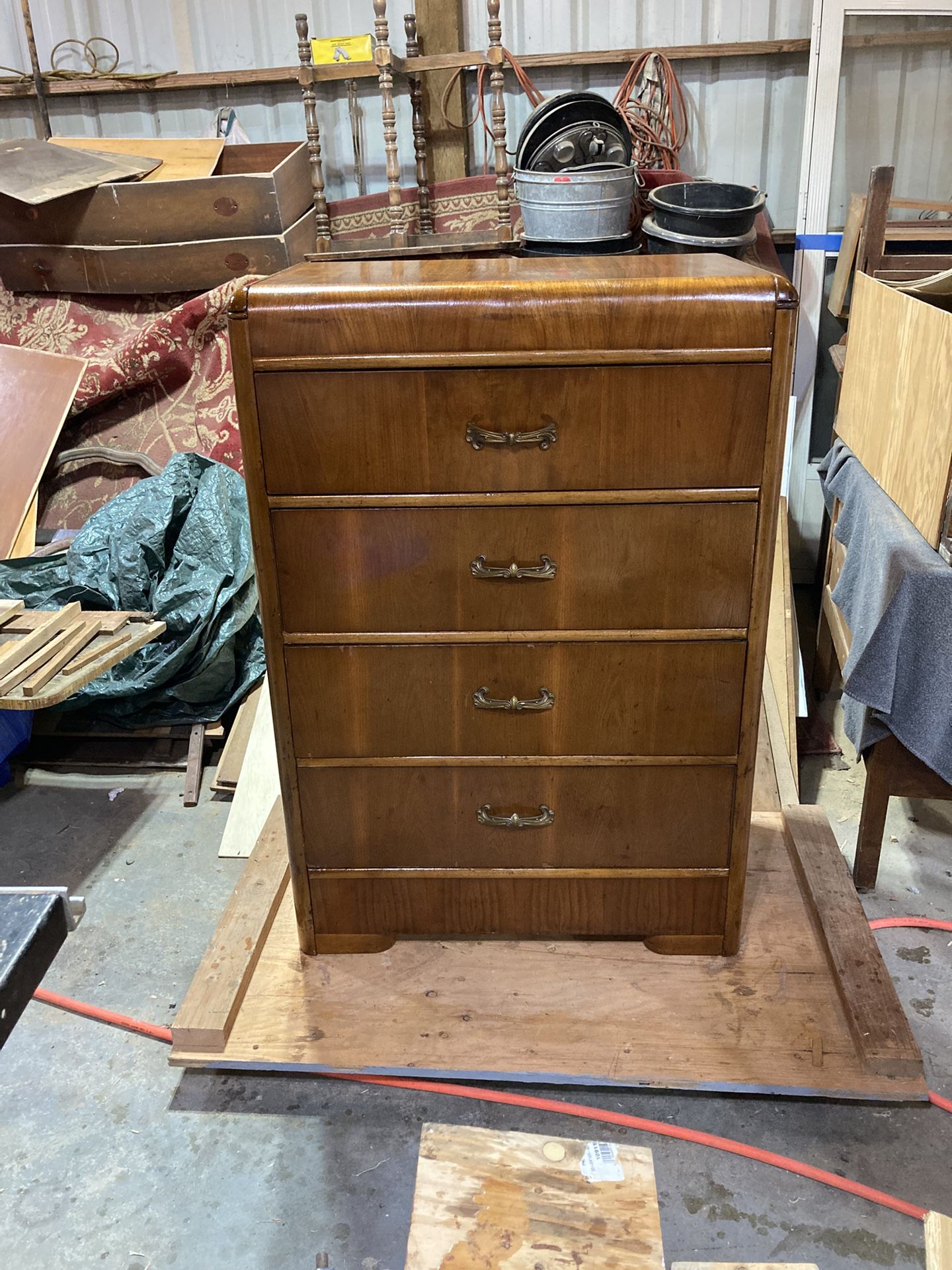 Art Deco Waterfall Dresser