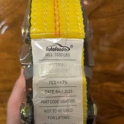 Auto Fonder Strap Yellow