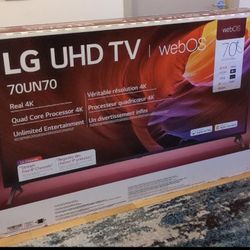 70’ Inch LG 4K Smart Tv ..$499.00!!