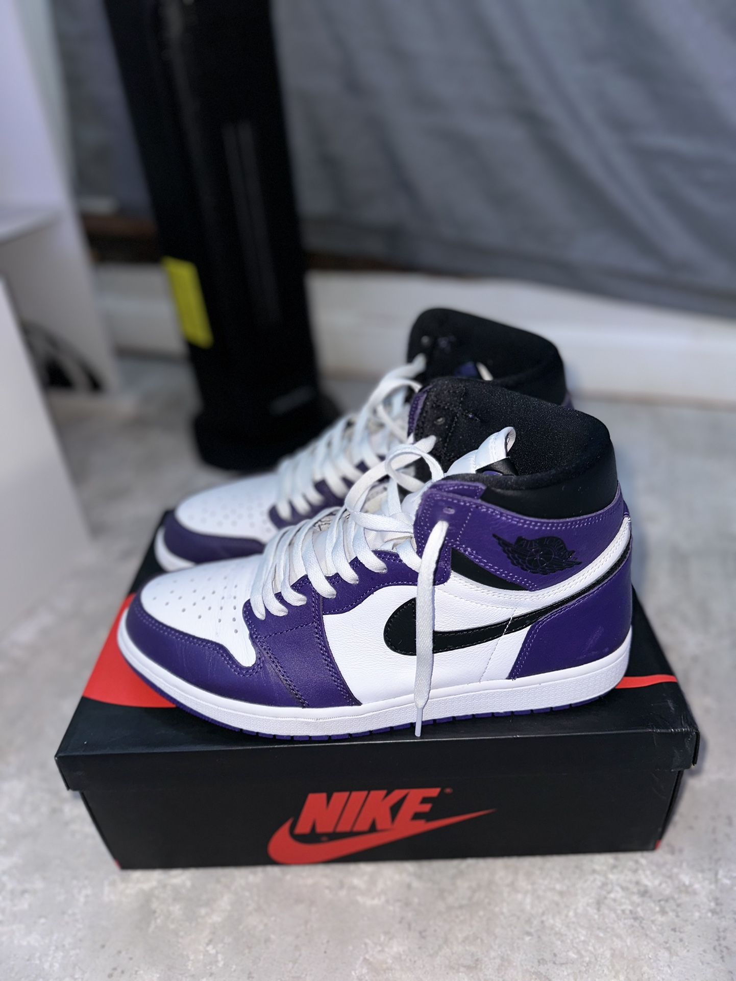 Size 11 Jordan 1 Court Purple OG VNDS