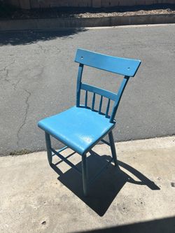 Vintage Blue Chair