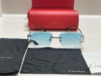 Cartier Frames Azul
