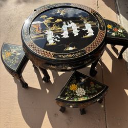 Chinese Tea Table