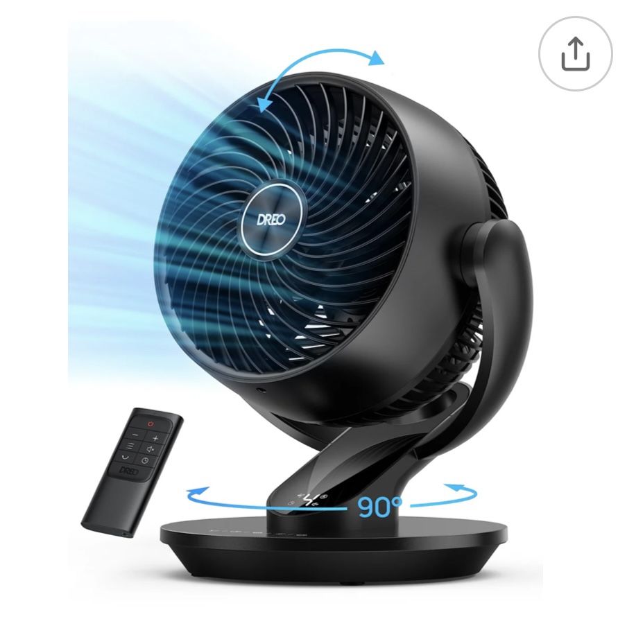 Dreo Fan New Box Control