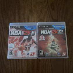 PS3 NBA2K11 and 12