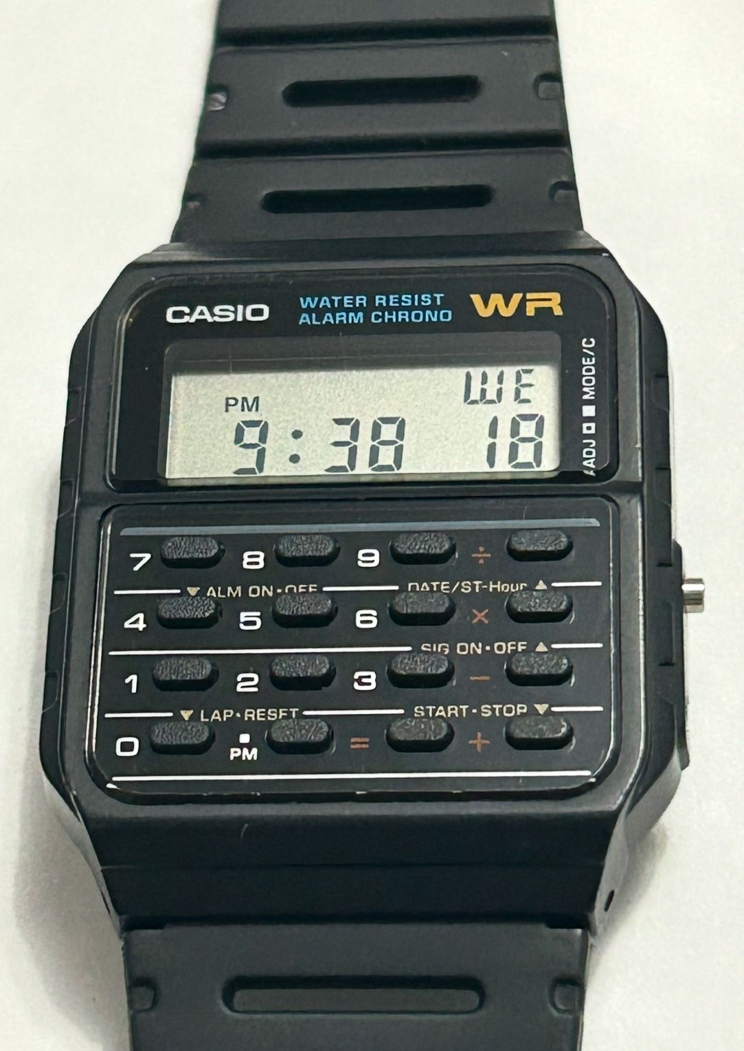 Classic Calculator Chrono Open Box. Deal