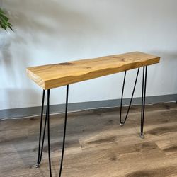 Solid Wood Console Entryway Table