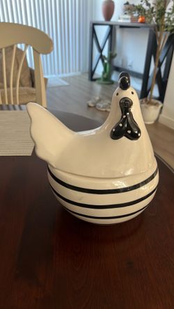 Chicken cookie jar