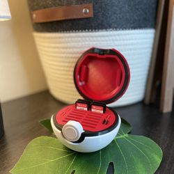 Original Pokeball Nintendo Switch Game Cartridge Case With Functional Button