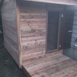 Paddle Built Sauna