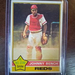 1976 TOPPS JOHNNY BENCH #300 HOF NM-MT   