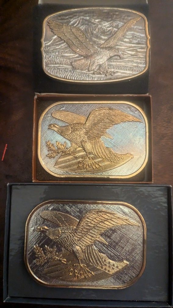 Collectible Eagle belt Buckles