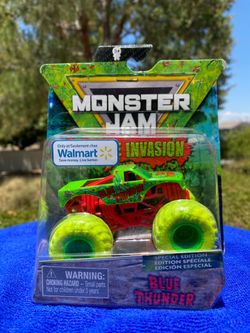 Monster Jam Zombie invasion Blue Thunder