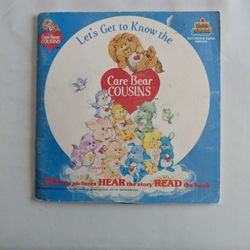 Let's Get To Know The Care Bear Cousins Book & Record