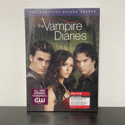 The Vampire Diaries Complete Second Season DVD NEW SEALED 5 Disc Box Set 2011