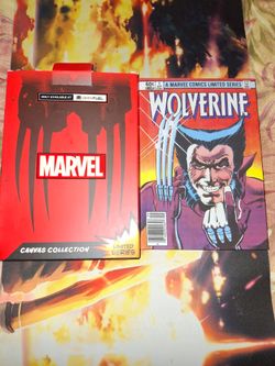 GEEK FUEL MARVEL WOLVERINE CANVAS COLLECTION...RARE...NEW & UNUSED...ADULT OWNED AND KEPT IN A SMOKE FREE HOME...$25 OBO...
