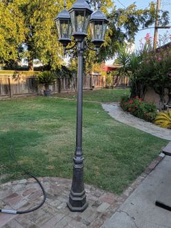 10feet tall exterior lights two sets