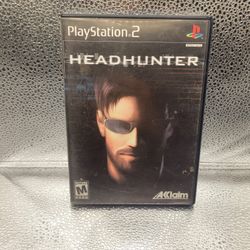 HeadHunter Sony PlayStation 2 PS2 Complete W/ Manual