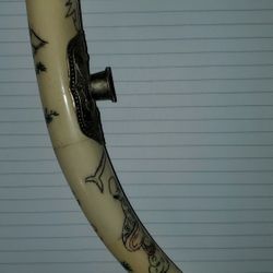 Chinese Samurai Warrior pipe
About 12" long