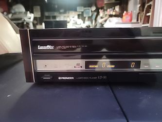 PIONEER LD-S1 Laser Disc Reference Player With Manual Untested