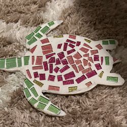 Handmade Mosaic Turtle Art