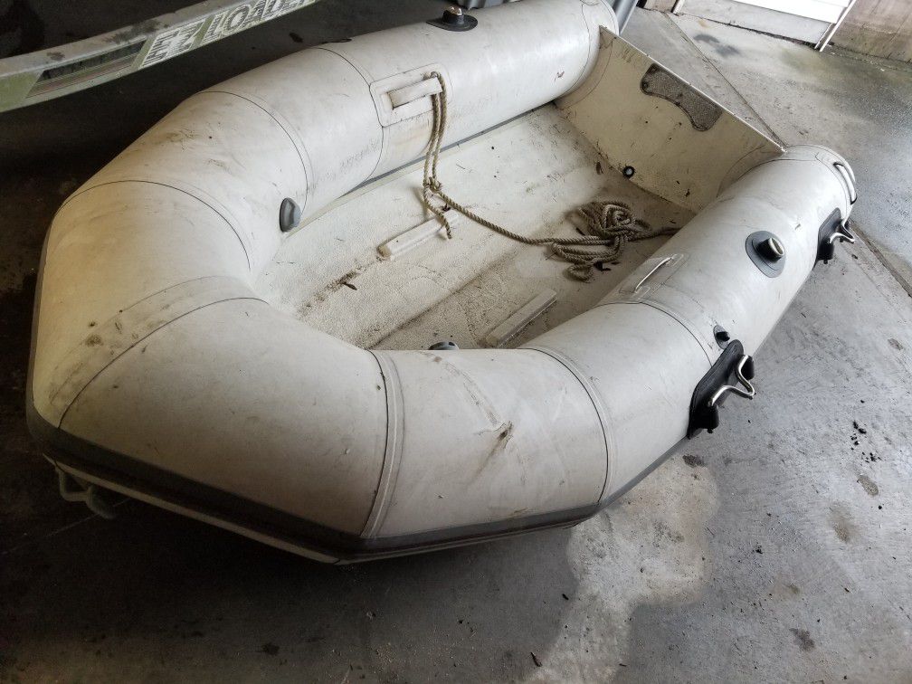 9ft Fiberglass Hull Inflatable Boat