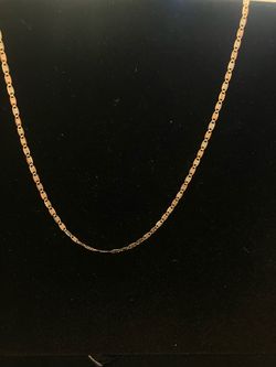 10k gold chain #108928-3 MJ