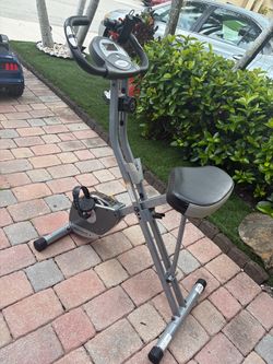 Folding Upright Exercise Bike