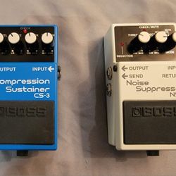 Noise Suppressor NS-2 and Compression Sustainer CS-3