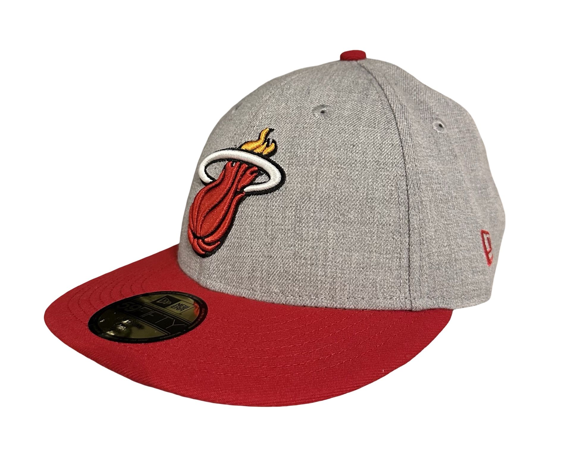 Miami Heat NEW ERA 59FIFTY Low Profile Fitted Cap - Sz. 7 3/8